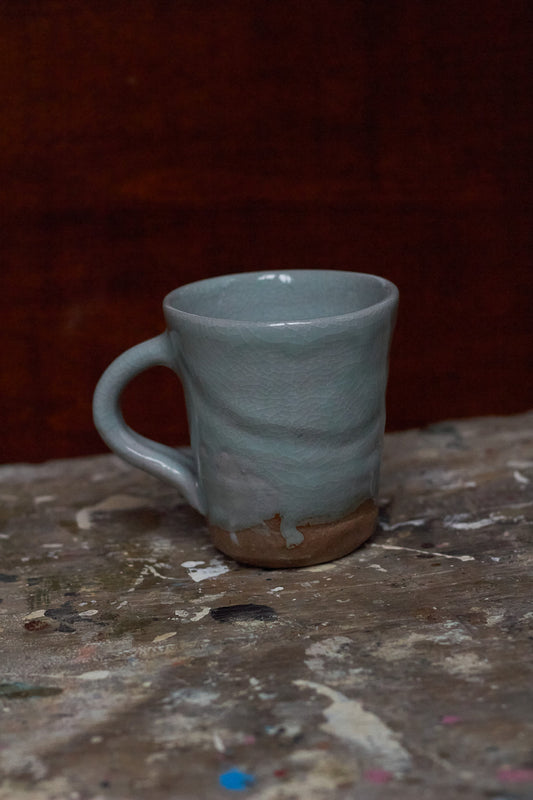 Celadon Wave Mug