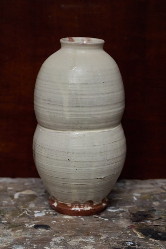 Tall Two Part Vase