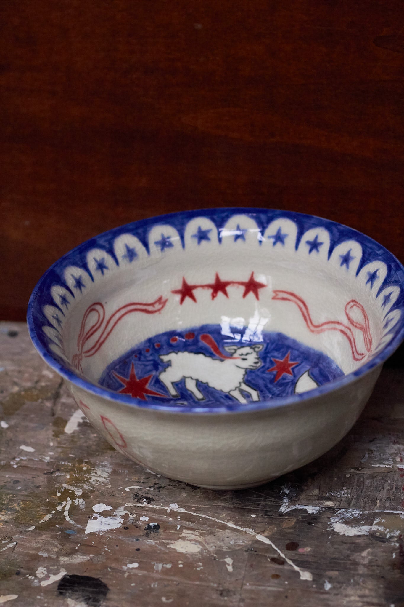 Sheep and Wolf Bowl