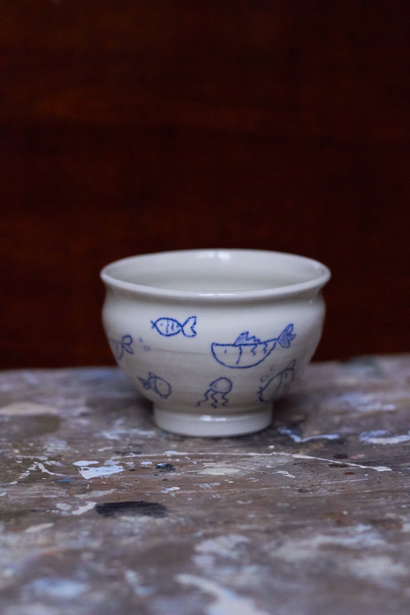 Small cup with fishies