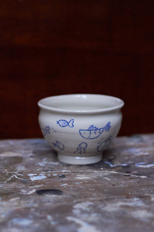 Small cup with fishies