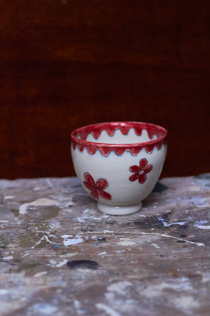 Red Flower Cup