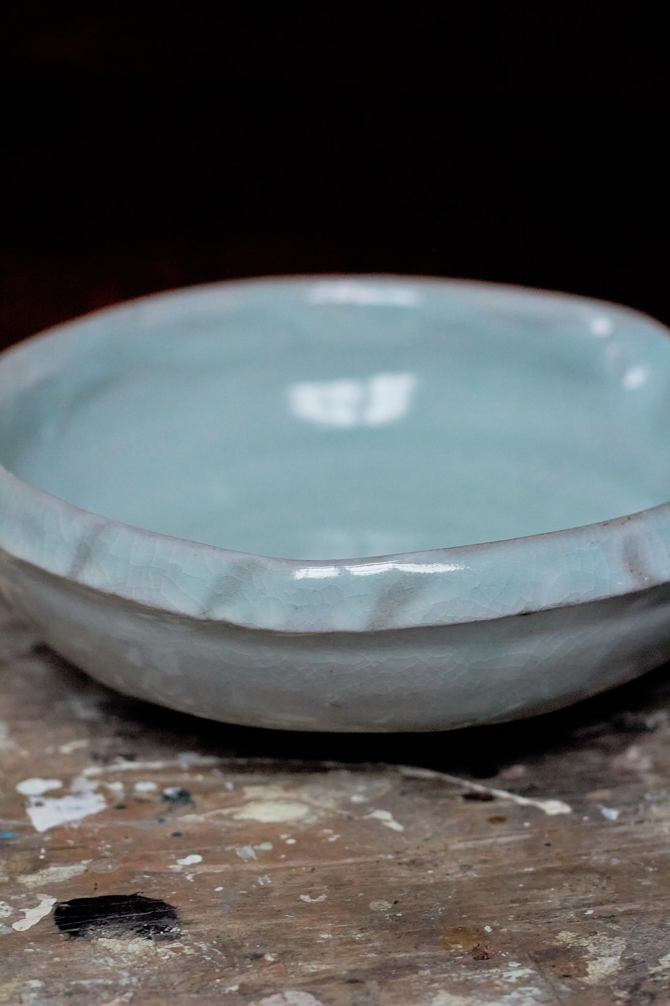 Squared Shallow Pouring Bowl