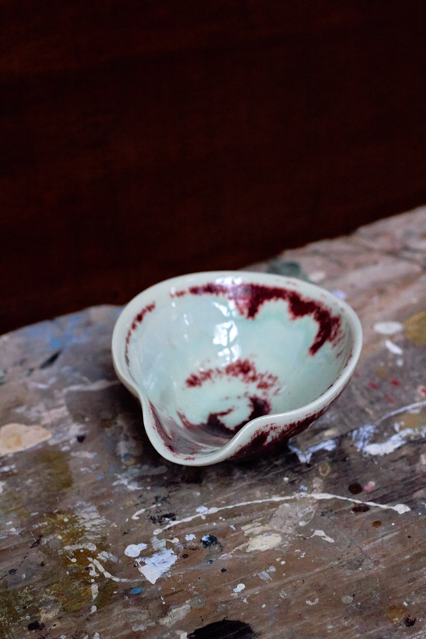 Small Porcelain Pouring Bowl