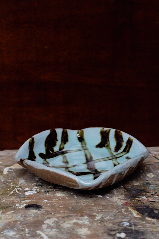 Celadon Squared Off Dish