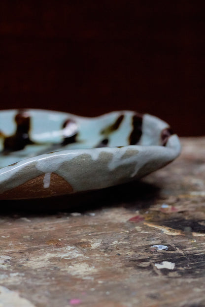 Celadon Squared Off Dish