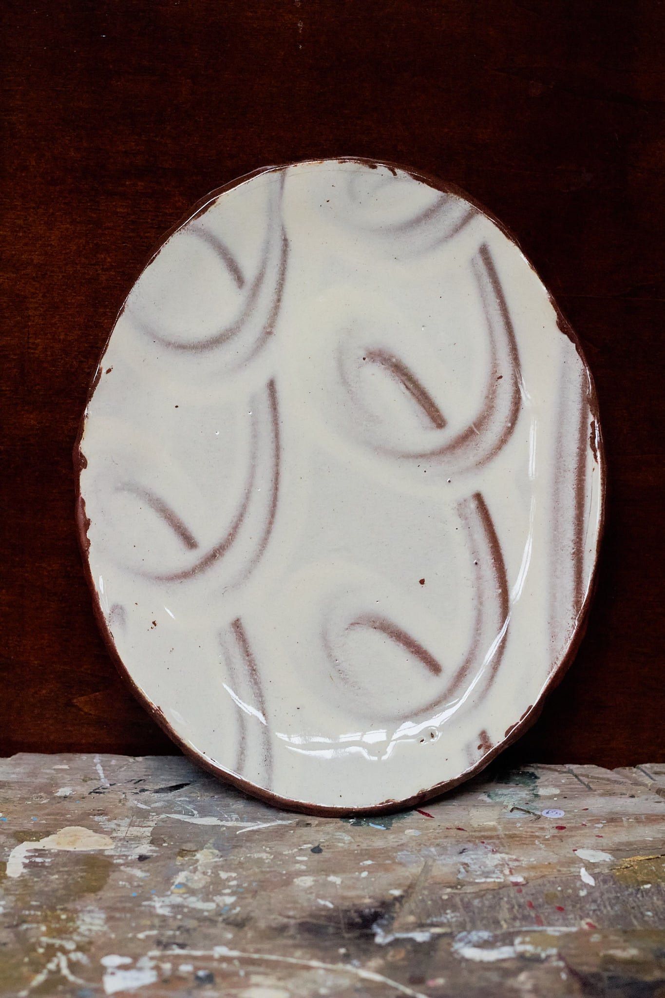 Slipware dish