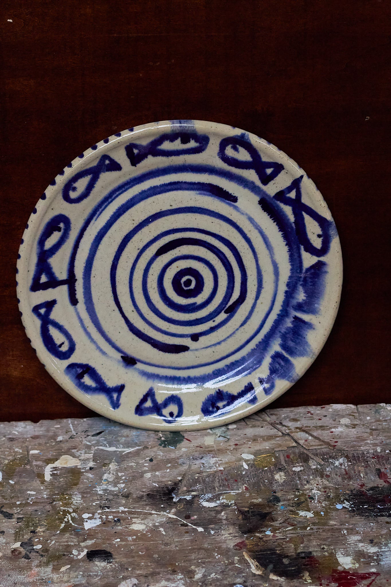 Fishies On A Big Dish!