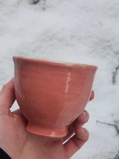 Zzz Sleepy Puppy Cup in Pink